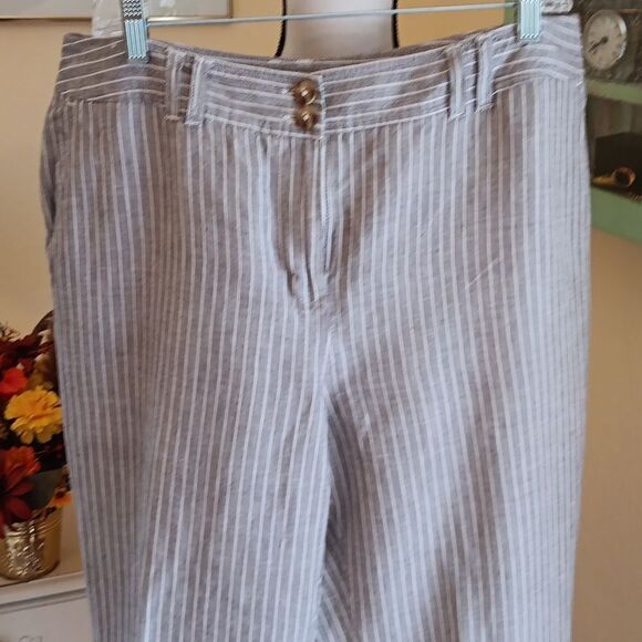 Michael Michael Kors Pin-Striped Pants - Picture 2 of 9